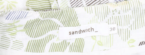 Sandwich Women's Floral A-Line Skirt, Size 10