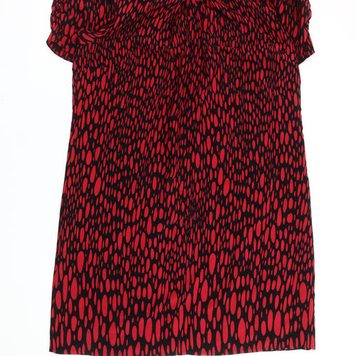 Marks & Spencer Women's Red Animal Print Dress