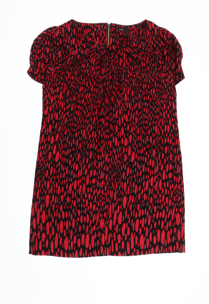 Marks & Spencer Women's Red Animal Print Dress