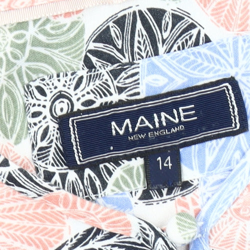 Maine New England Women's Multicoloured Floral Top