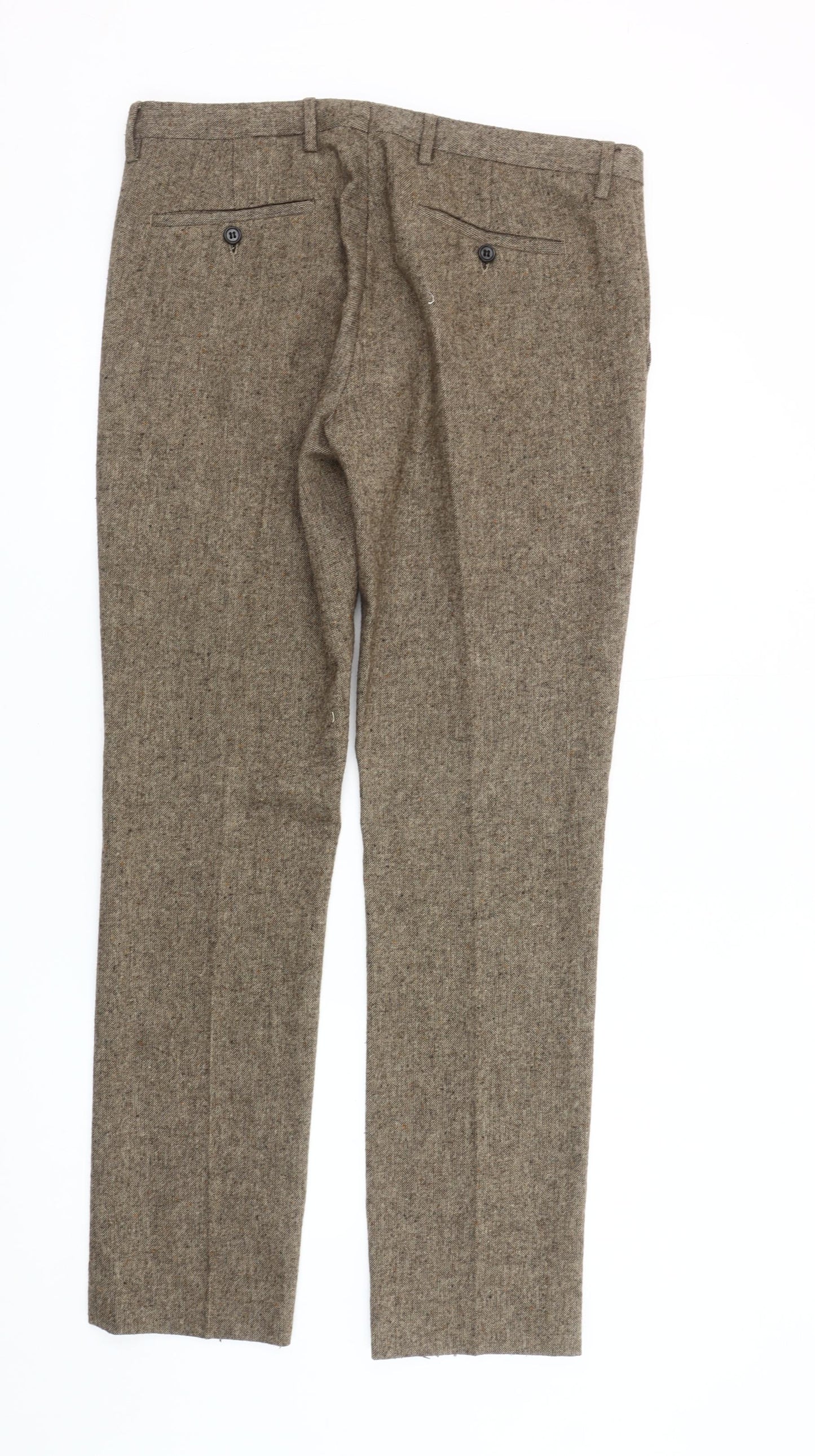 Topman Men's Brown Dress Pants 34R