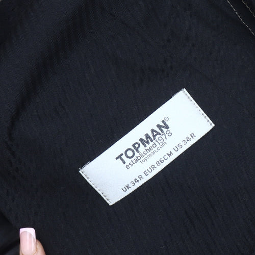 Topman Men's Brown Dress Pants 34R