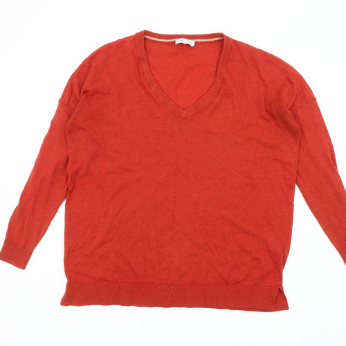 Warehouse Women's Red Pullover Jumper Size 10