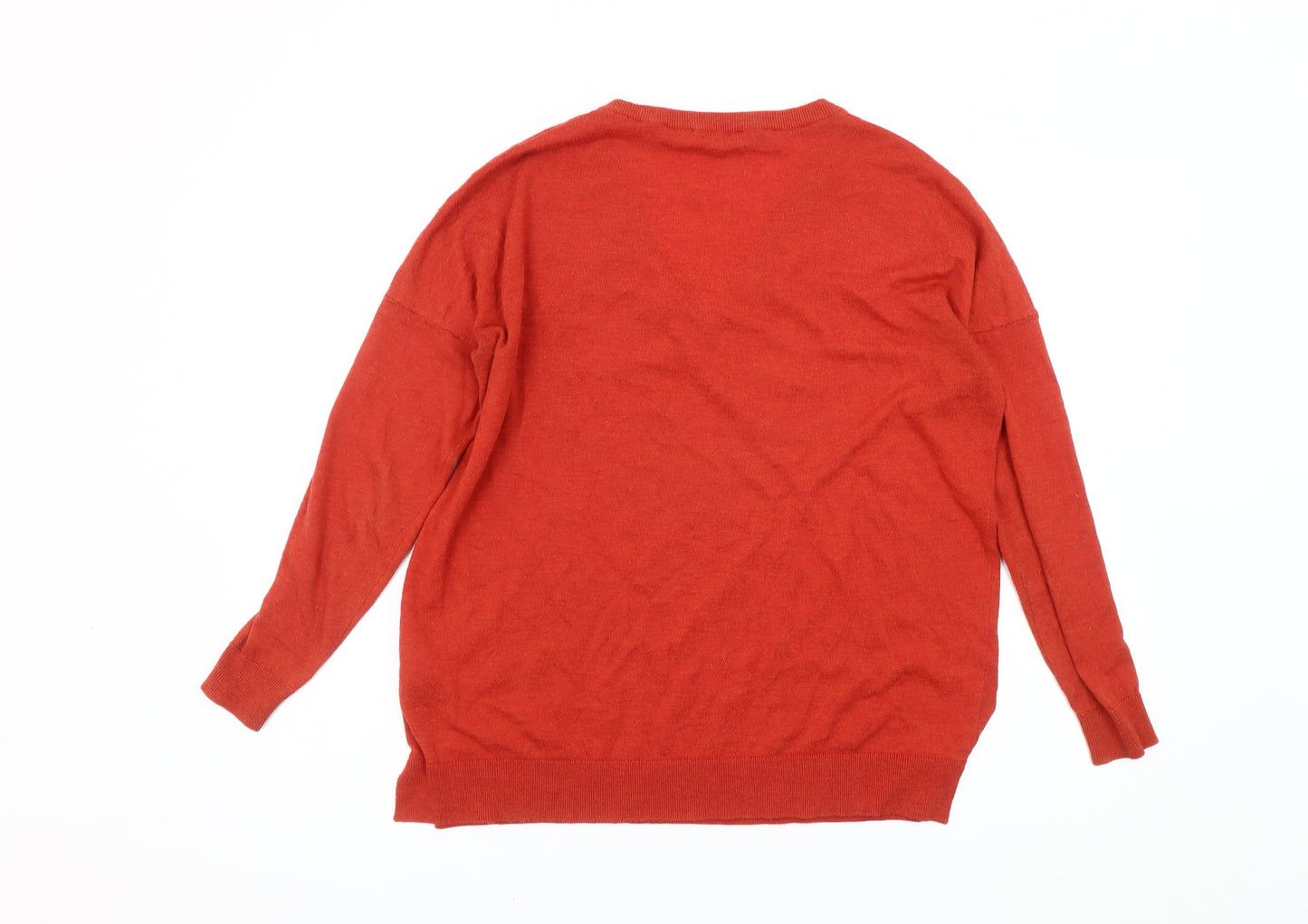 Warehouse Women's Red Pullover Jumper Size 10