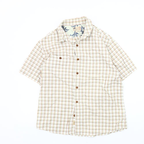 Marks and Spencer Men's XL Plaid Casual Shirt
