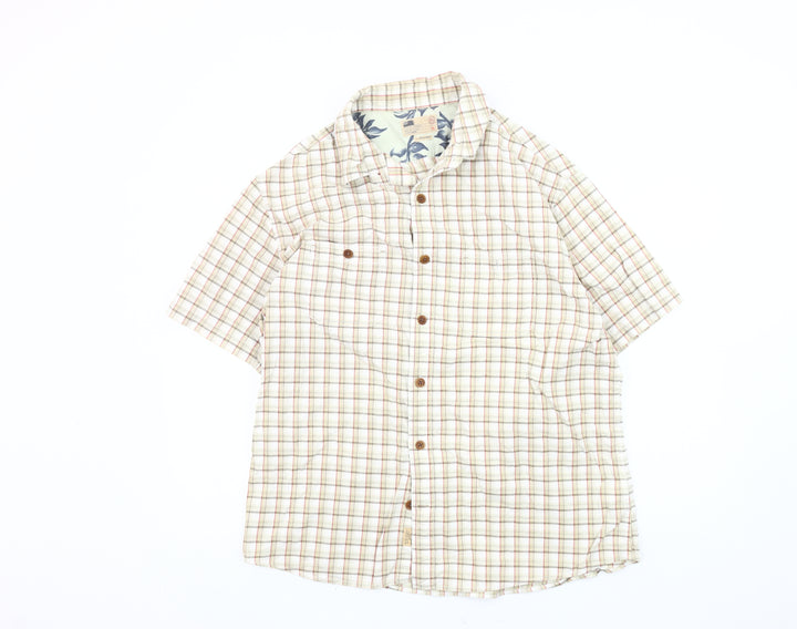 Marks and Spencer Men's XL Plaid Casual Shirt