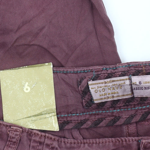 Old Navy Women's Brown Cropped Trousers Size 10