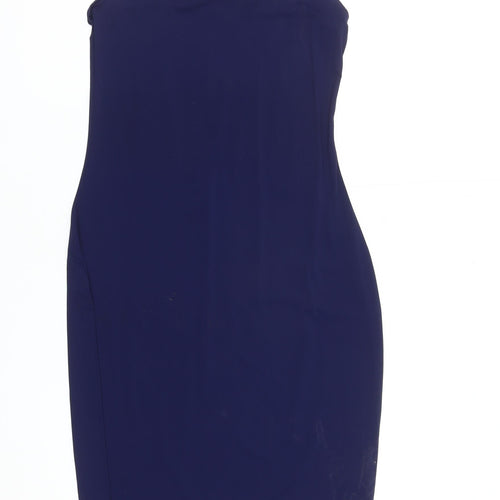 Karen Millen Women’s Blue Slip Dress S