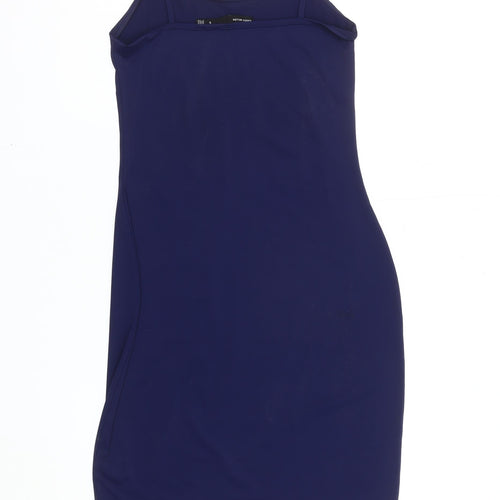 Karen Millen Women’s Blue Slip Dress S