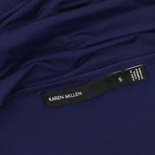 Karen Millen Women’s Blue Slip Dress S