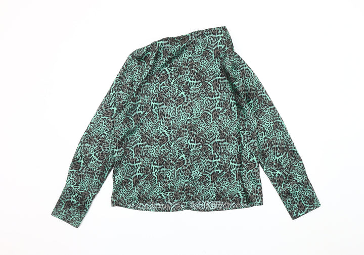 Marks and Spencer Animal Print Blouse Size 8