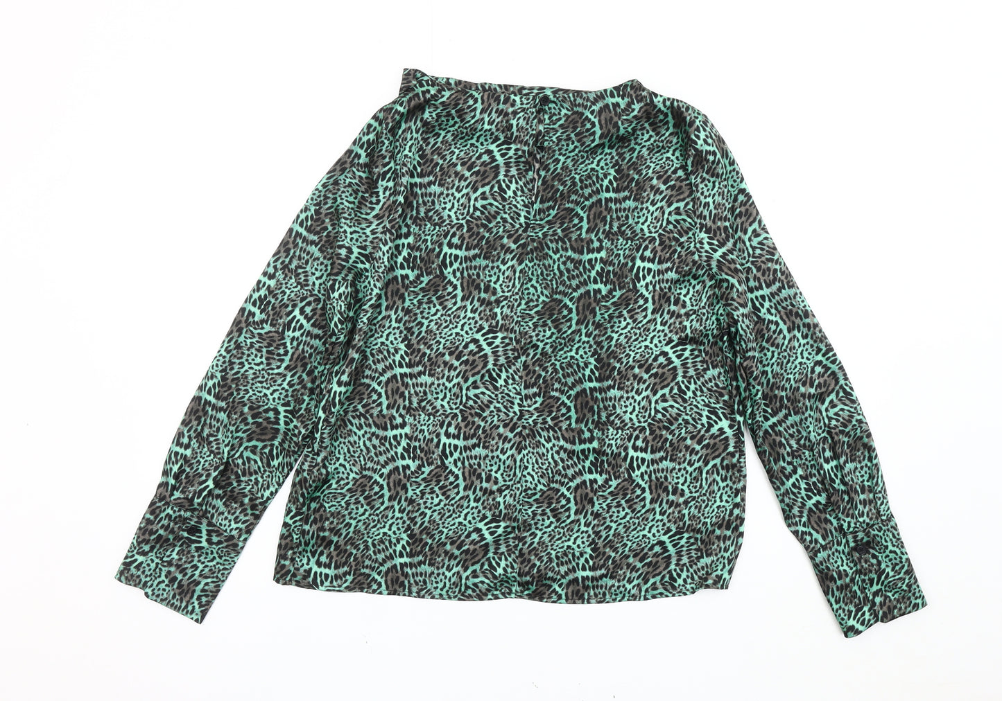Marks and Spencer Animal Print Blouse Size 8
