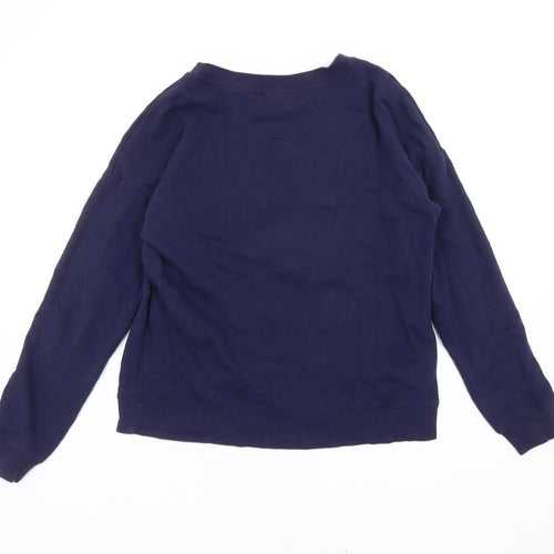 Disney at Next Women's Blue Christmas Sweatshirt Size 12