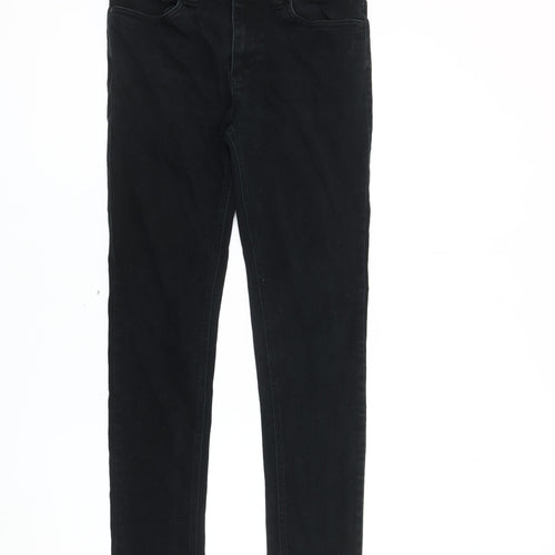 Denim Co. Black Skinny Jeans Size L32 for Women
