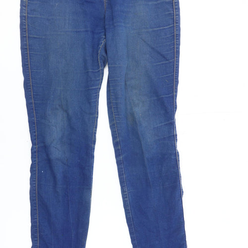 Denim Co Women's Blue Skinny Jeans Size 10
