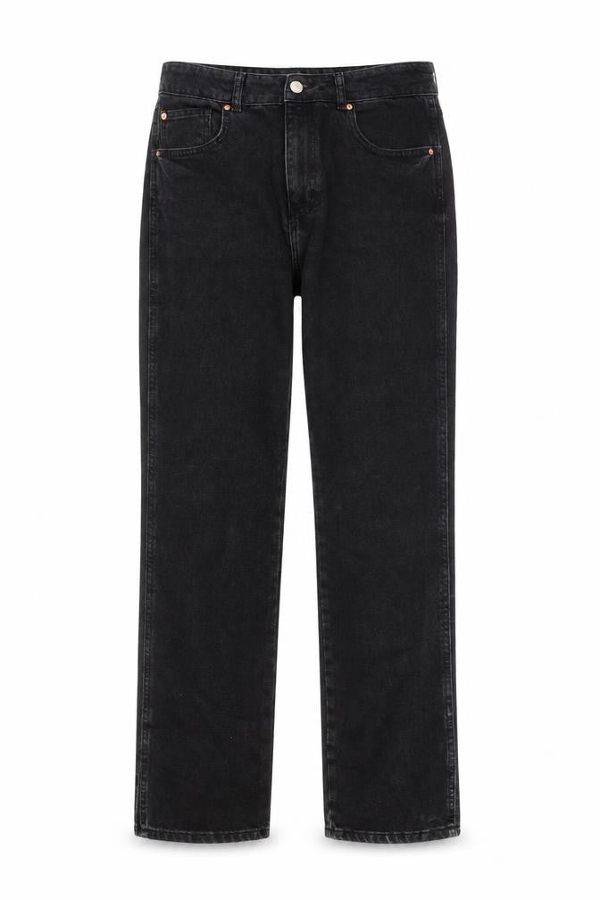 Denim Co Women Black Straight Jeans UK 12 New