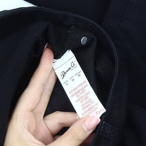 Denim Co. Women's Black Skinny Jeans Size 10