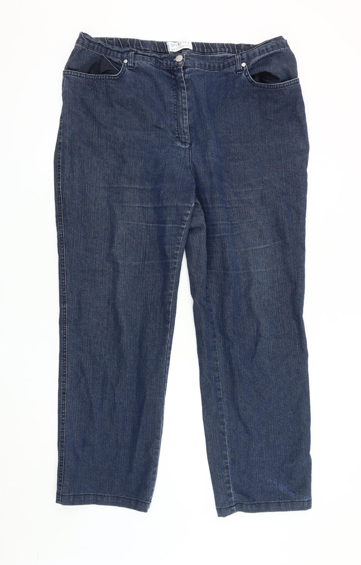 Spirito di Artigiano Women's Blue Denim Jeans Size 24