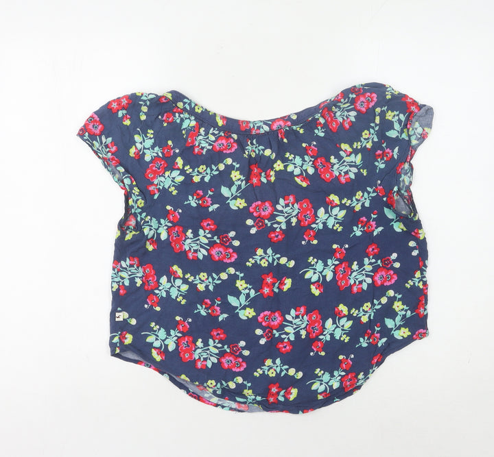 Hollister Women's Multicoloured Floral Blouse S