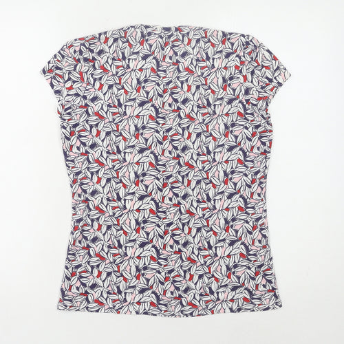 Laura Ashley Women's Multicoloured Floral T-Shirt, Size 10