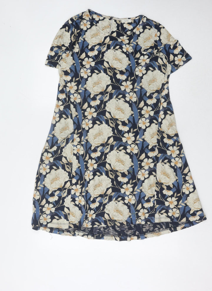 Fat Face Women's Multicoloured Floral Dress Size 12