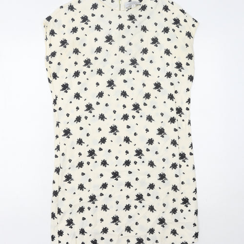 & Other Stories Women’s Ivory Shift Dress Size 6 Floral