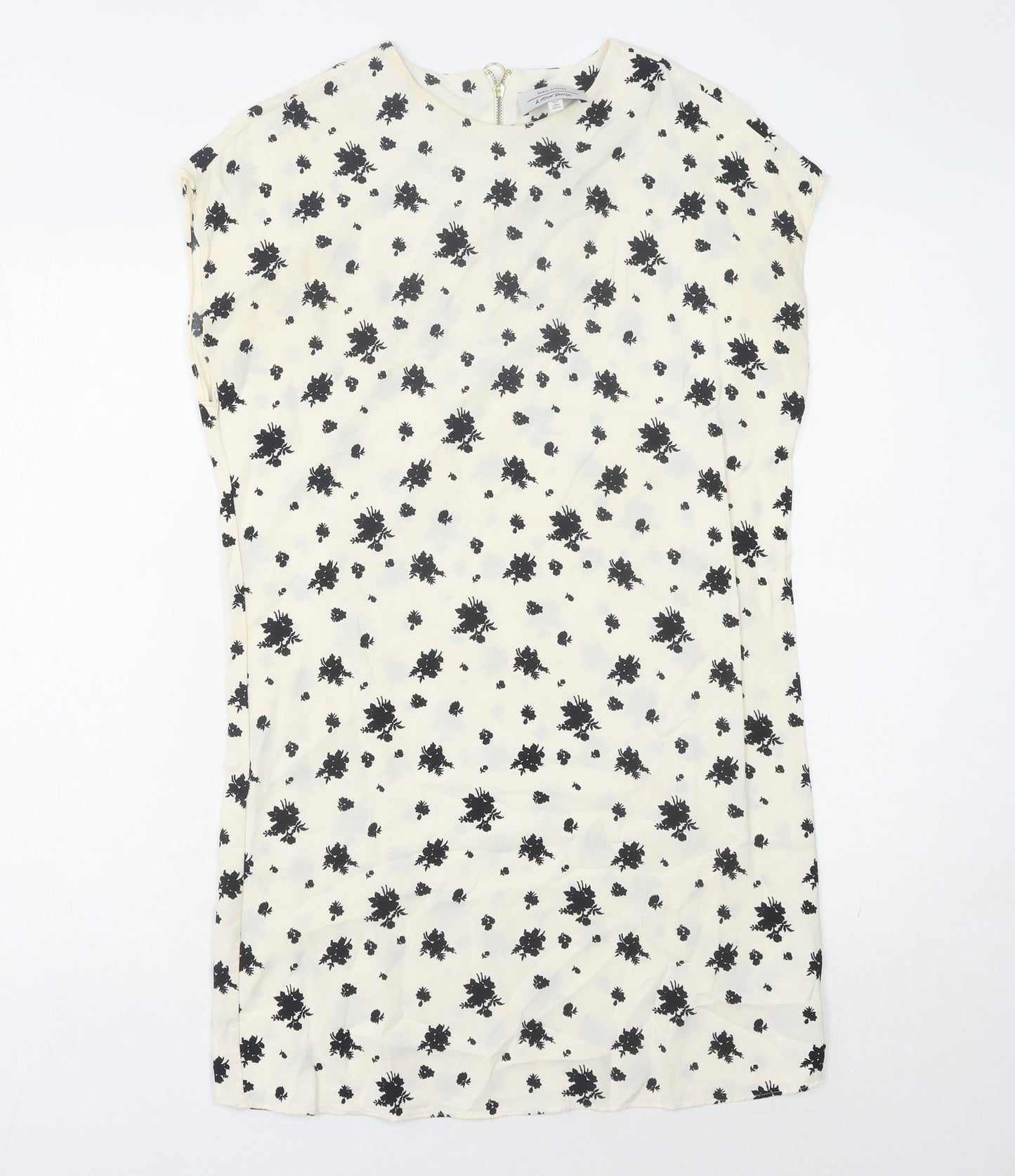 & Other Stories Women’s Ivory Shift Dress Size 6 Floral