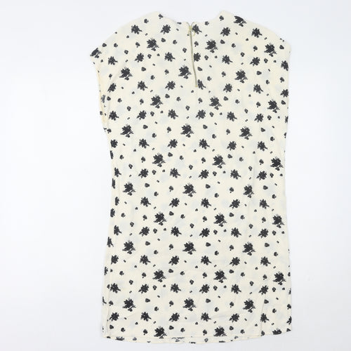 & Other Stories Women’s Ivory Shift Dress Size 6 Floral