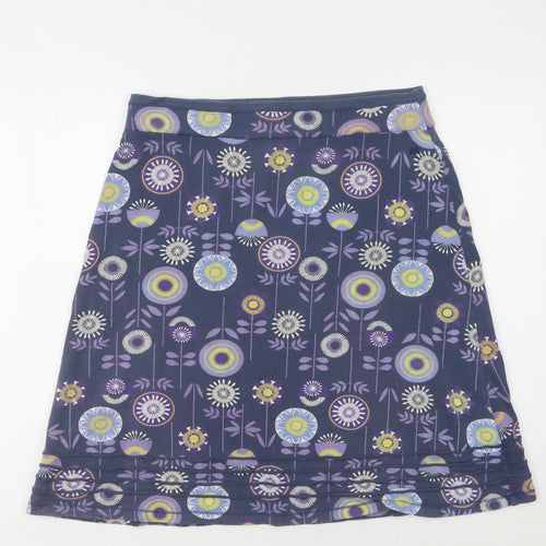 Mantaray Women's Multicoloured Floral Skirt, Size 12