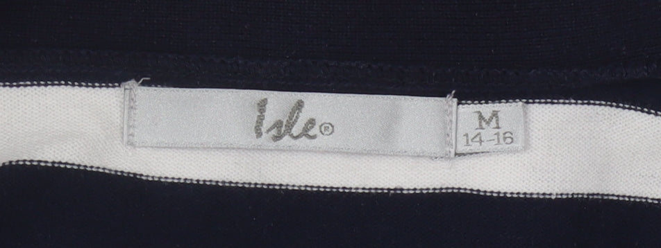 Isle Women's Multicoloured Striped Cardigan L