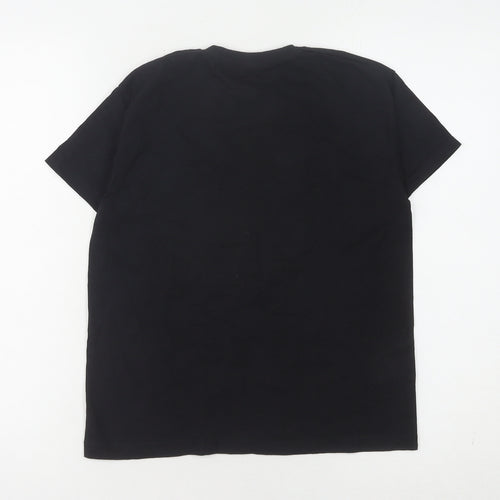 Fruit of the Loom Boys Black T-Shirt 7-8 Years Among Us