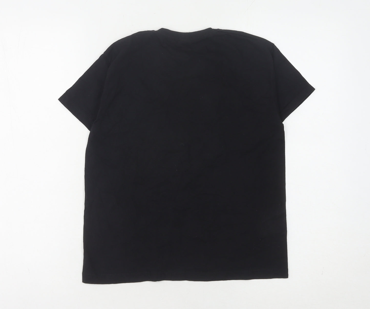 Fruit of the Loom Boys Black T-Shirt 7-8 Years Among Us