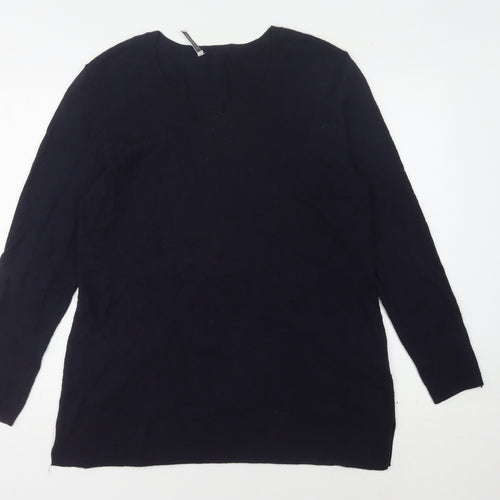 Windsmoor Women's Black Pullover Jumper, Medium, Autumn/Winter