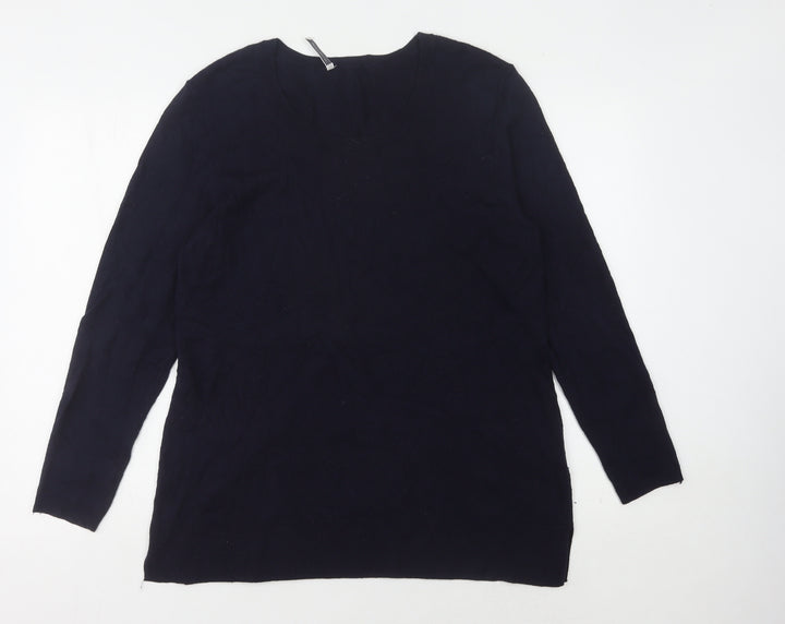 Windsmoor Women's Black Pullover Jumper, Medium, Autumn/Winter