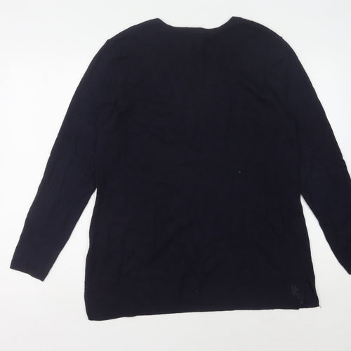 Windsmoor Women's Black Pullover Jumper, Medium, Autumn/Winter