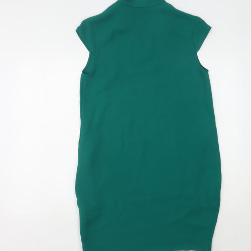 Whistles Women's Green Sheath Dress Size 10