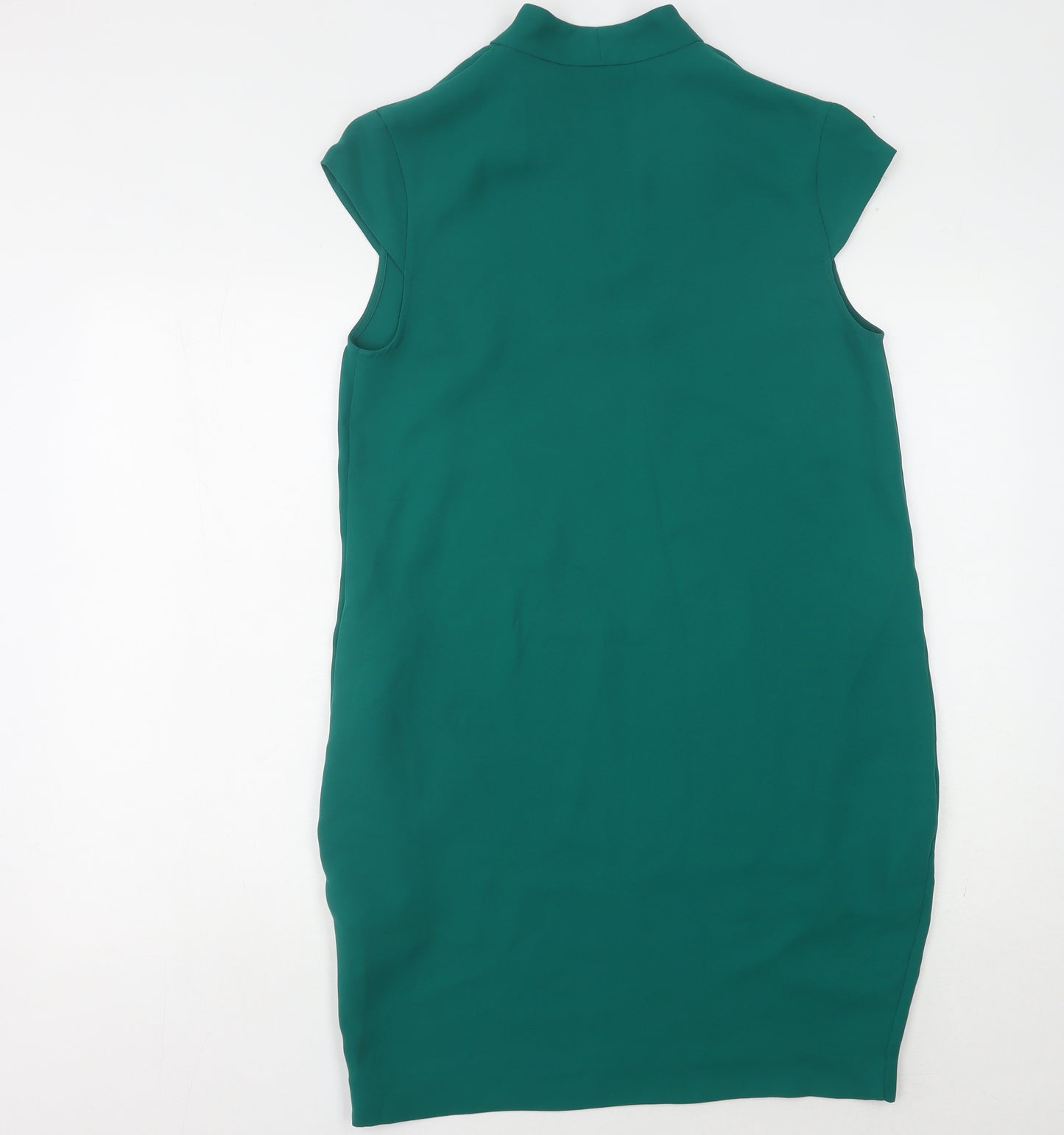 Whistles Women's Green Sheath Dress Size 10