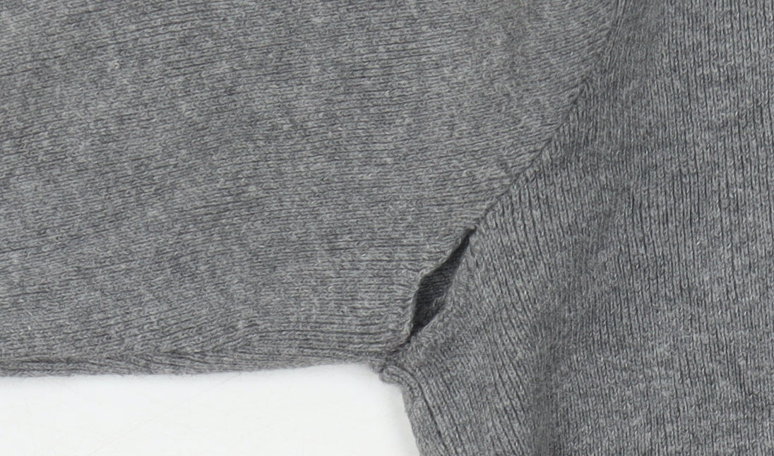 Ralph Lauren Boys Grey Full Zip Jumper - Size 10-11 Years