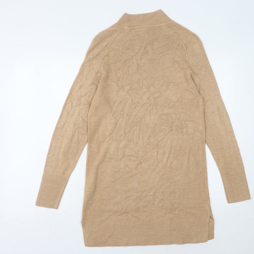 Principles Women's Beige Long Sleeve Shift Dress, Size 10