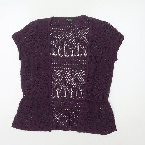 Dorothy Perkins Women's Purple Open Front Cardigan, Size 14