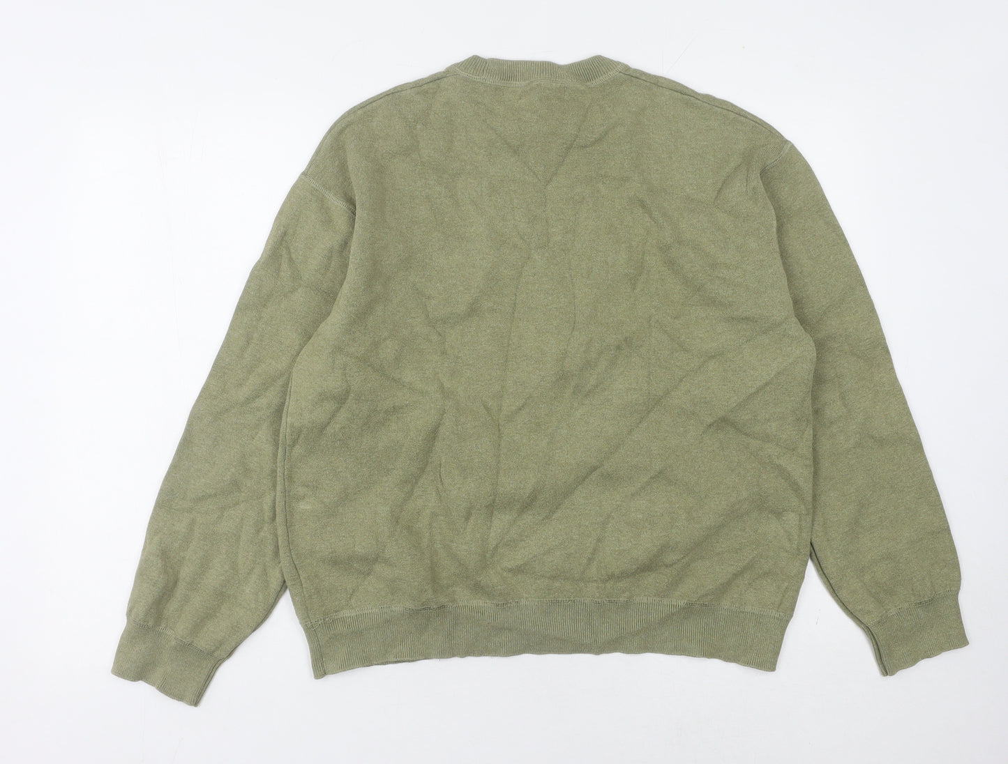 Zara Women's Green Pullover Jumper, Size 12
