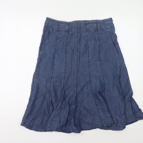 Gerard Darel Women's Blue Flare Skirt Size 12