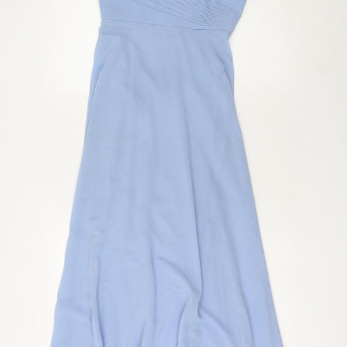 Infinite by WED2B Women's Blue Maxi Dress - Size 8