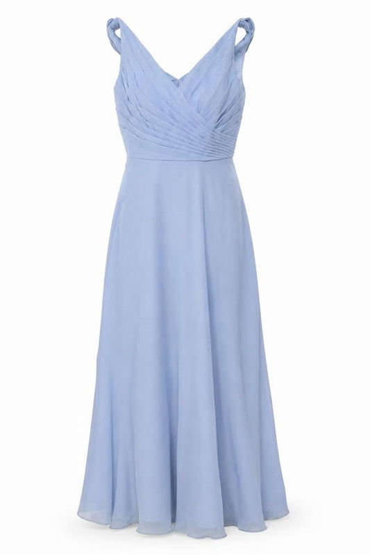 Infinite by WED2B Women's Blue Maxi Dress - Size 8