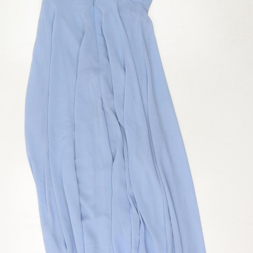 Infinite by WED2B Women's Blue Maxi Dress - Size 8