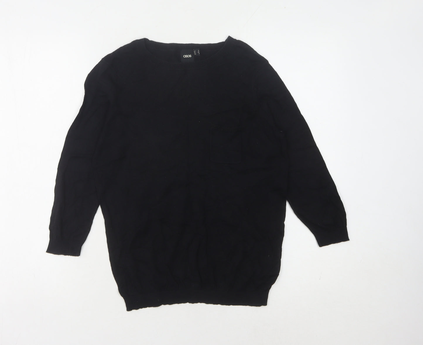 ASOS Women's Black Pullover Jumper Size 6