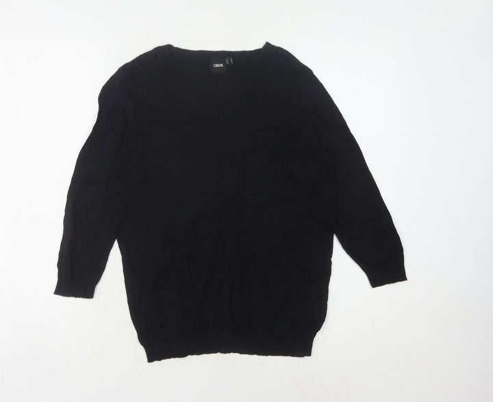 ASOS Women's Black Pullover Jumper Size 6