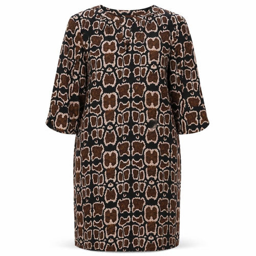 Marks and Spencer Women's Brown Animal Print Dress