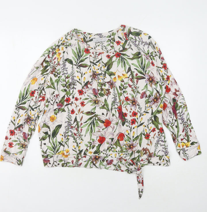 Marks and Spencer Women's Multicoloured Floral T-Shirt