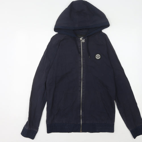 Creative Recreation Men's Blue Full Zip Hoodie M
